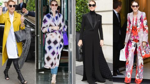 إطلالات عيد محتشمة من خزانة سيلين ديون