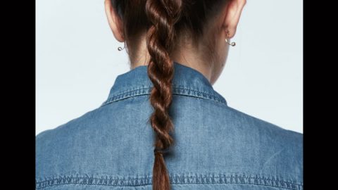 تسريحة الجديلة الثنائية للجامعة