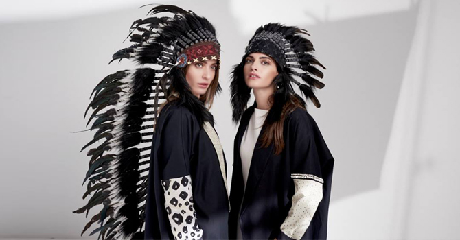 عبايات هال 2016 القبلية من وحي الهنود الحمر