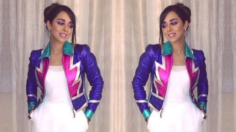 بلقيس تروج لألبومها الجديد بالجاكيت الديسكو