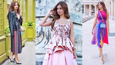 أكتشفي أناقة الفاشينيستا شهد الجميلي في شوارع باريس