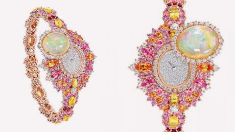 ساعات ديور ربيع 2017 في عالم خيالي بحجر الأوبال