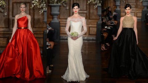 فساتين سهرة وزفاف ربيع 2014 من Romona Keveza