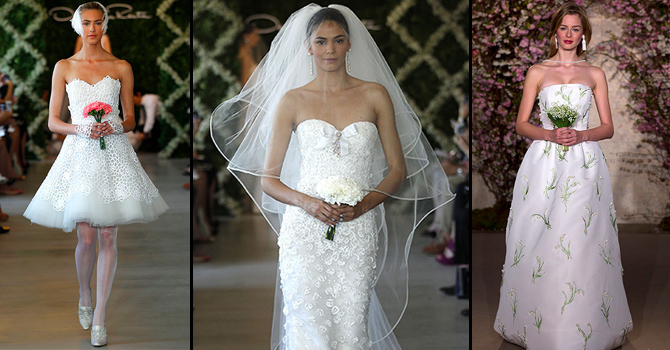 أختاري فستان زفافك من أوسكار دي لارينتا