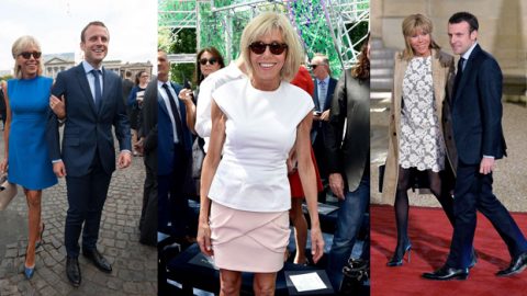 إطلالات زوجة الرئيس الفرنسي الجديد الأكثر جدلاً وأناقة