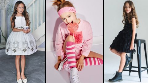 أصغر عارضة أزياء في العالم الأكثر جمالاً وشهرة