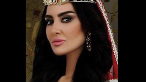 ميساء مغربي بتاج معدني فخم رمضان 2016