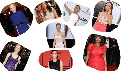 أفضل 10 إطلالات النجمات على السجادة الحمراء