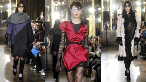 أزياء اميليو دي لا مورينا شتاء 2017 بأرستقراطية الماضي