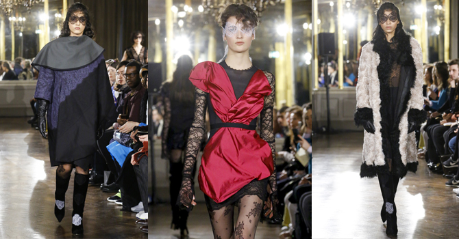 أزياء اميليو دي لا مورينا شتاء 2017 بأرستقراطية الماضي