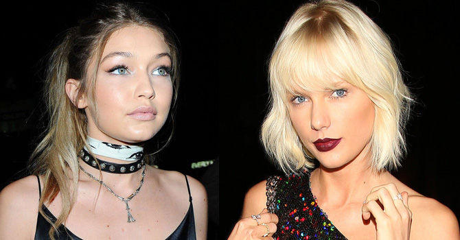 جمال تايلور سويفت يفوق جيجي حديد بعيد ميلادها