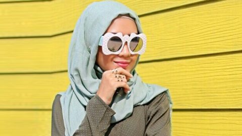 طرق رائعة لارتداء الحجاب مع النظارة في دقيقتين