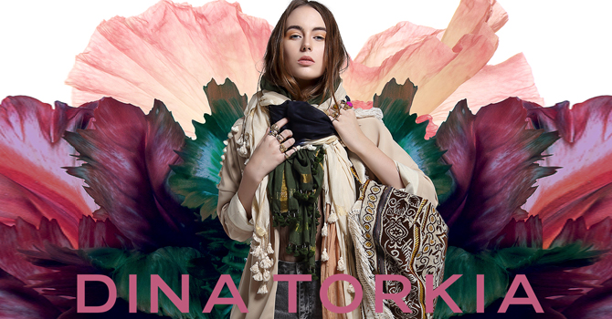 تسوقي للعيد الأوشحة الفلكلورية من دينا توكي