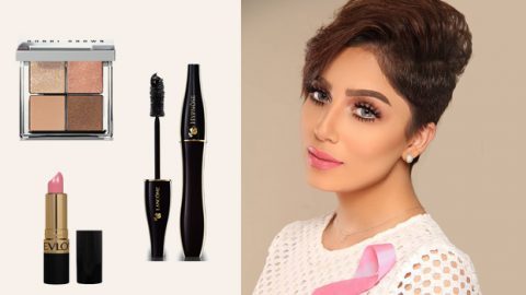 مكياج وردي بأنامل البحريني محمد الشداخ للتوعية بسرطان الثدي