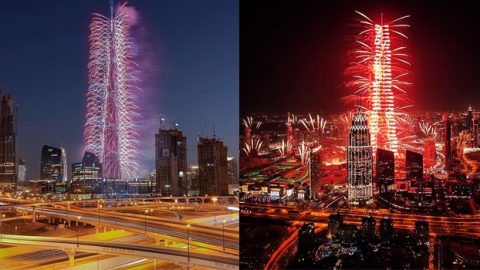 دبي تستقبل عام 2017 بتقنية تصوير المجرات