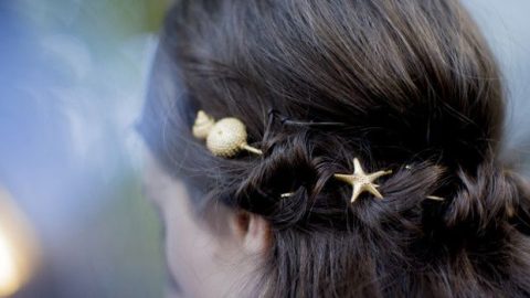 واكبي صيحة اكسسوارات الشعر الذهبية ربيع 2015