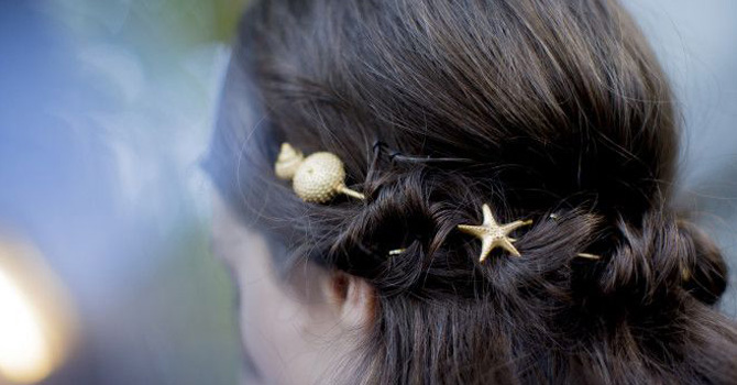 واكبي صيحة اكسسوارات الشعر الذهبية ربيع 2015