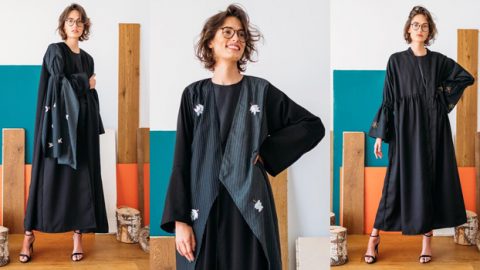 عبايات The Esthetics بلمسات ذكورية لإطلالة جريئة