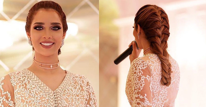 لوحة جمالية راقية لعروس الصيف من بلقيس فتحي