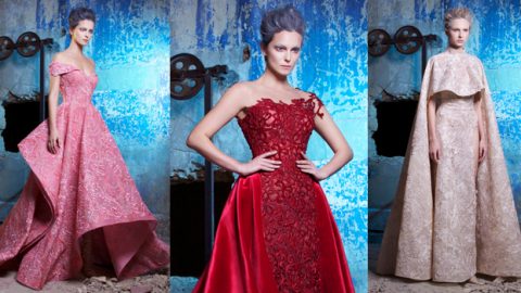 فساتين سعيد قبيسي خريف 2016 لإطلالة ملكية في السهرة