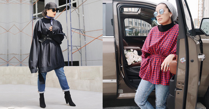 أسيا عاكف تعود بإطلالاتها عصرية جريئة