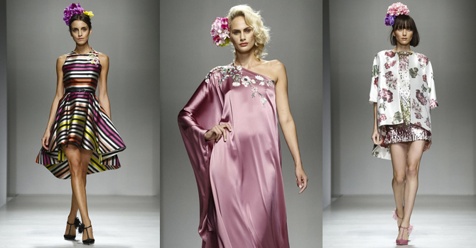 أزياء Giada Curti تختتم أسبوع الموضة العربي بزهور ربيع 2017