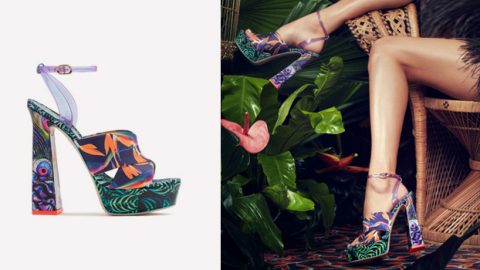 أحذية صوفيا ويبستر بألوان زهور ربيع 2017