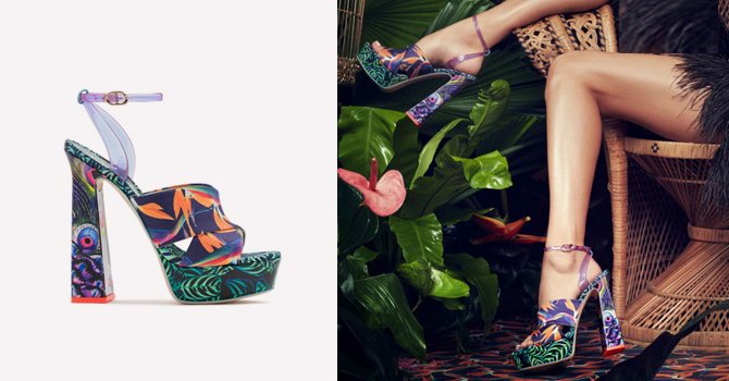 أحذية صوفيا ويبستر بألوان زهور ربيع 2017