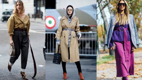 الحزام المنسدل خياركِ لإطلالة عصرية غير تقليدية