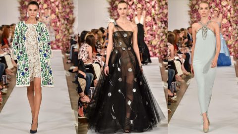 تشكيلة أوسكار دي لارينتا ربيع 2015 من أسبوع نيويورك للموضة