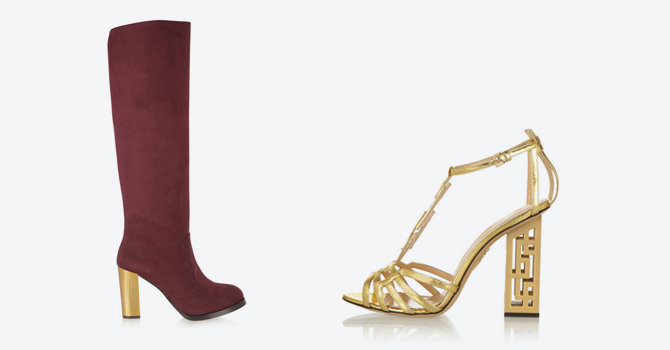 صيحة الحذاء المعدني شتاء 2015 لمظهر آخاذ