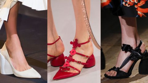 صيحة الكعب المستدير ربيع 2017 لإطلالة عصرية متجددة