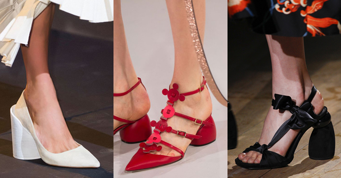 صيحة الكعب المستدير ربيع 2017 لإطلالة عصرية متجددة