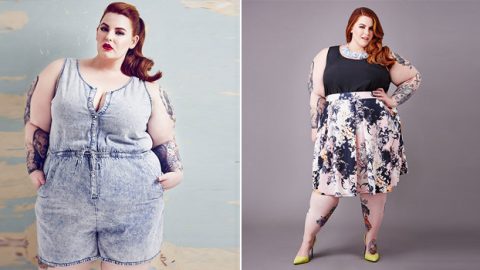 أزياء تيس هوليداي تتحدي السمنة