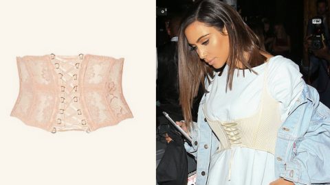 صرعة الكورسيه خيار كيم كارداشيان مع أزيائها العملية