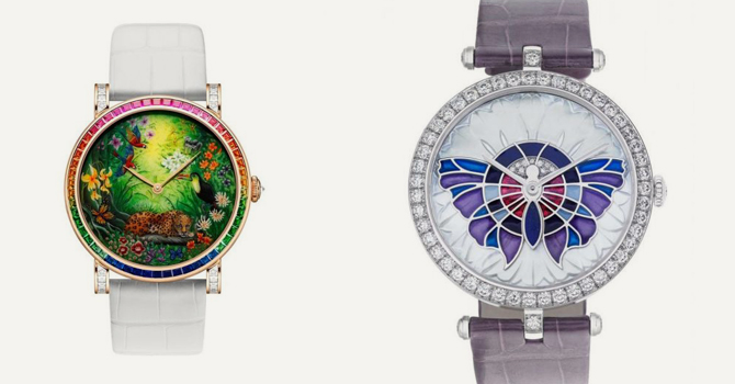 أرقى ساعات 2016 بميناء ذات تفاصيل مزخرفة