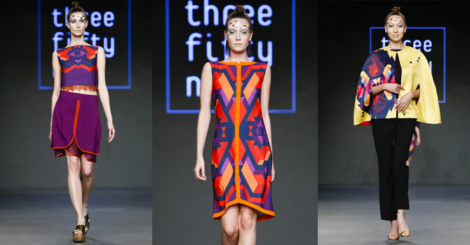 أزياء Three Fifty Nine شتاء 2016 بخطوط الغرافيك المبتكرة