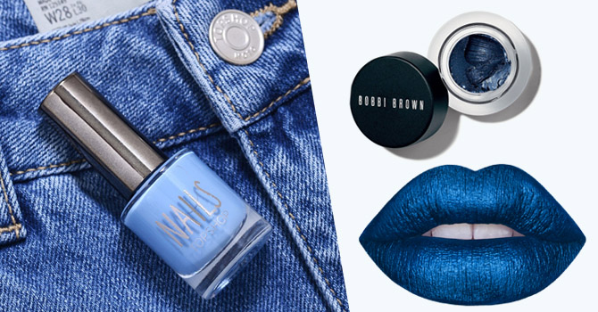 واكبي صيحة مكياج الدنيم لوجه أكثر إضاءة