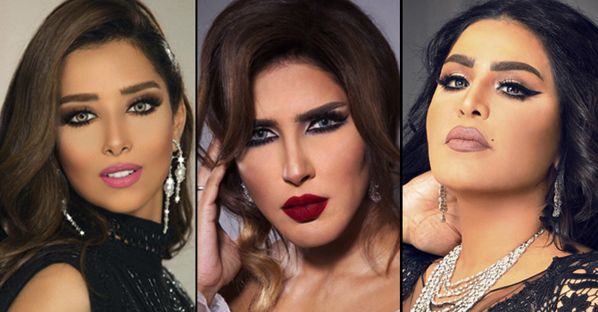 مكياج سهرة رأس السنة 2015 من وحي نجمات الخليج