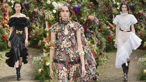 Rodarte ربيع 2017 يُزهر في أسبوع باريس هوت كوتور