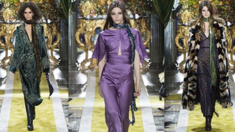 روبيرتو كافالي شتاء 2017 يعكس أجواء السبعينيات