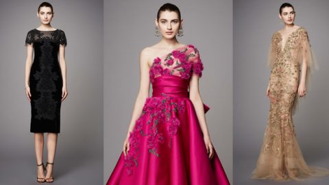 فساتين ماركيزا ما قبل خريف 2017 لسهرة كلاسيكية فخمة