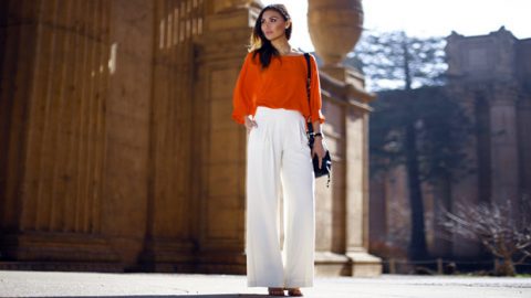 طرق مثالية لارتداء السروال الفضفاض