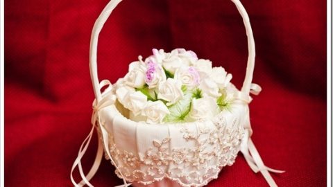 سلال الورد لزفافك من صنع يديكي