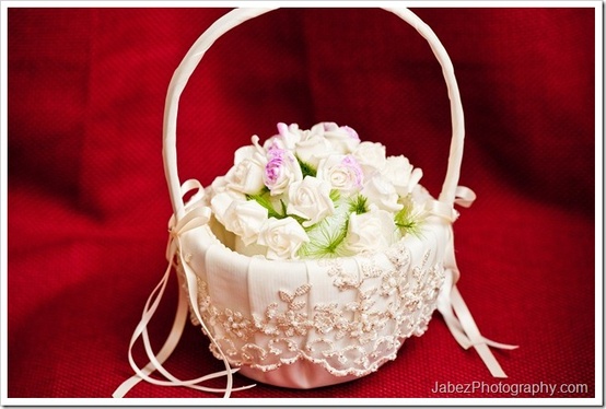 سلال الورد لزفافك من صنع يديكي