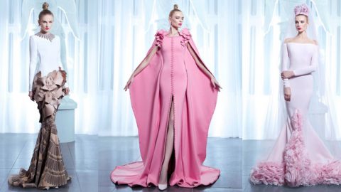 نيكولا جبران يختار الوردى لمجموعة ربيع 2015