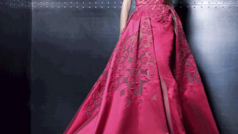 فستان زياد نكد شتاء 2016 هوت كوتور