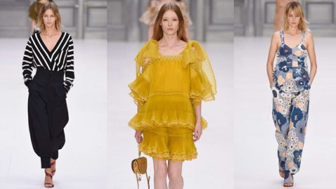 باريس ربيع 2017: امرأة كلوي تعود من أربعينيات القرن الماضي