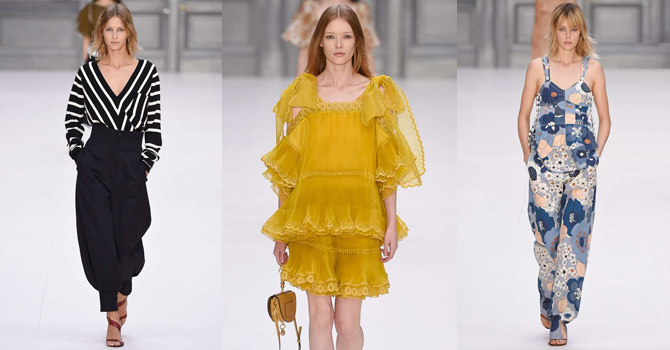 باريس ربيع 2017: امرأة كلوي تعود من أربعينيات القرن الماضي