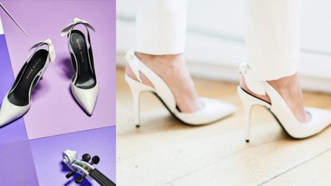 الفاشينيستا نادية حسن تطلق أول مجموعة أحذية من تصميمها